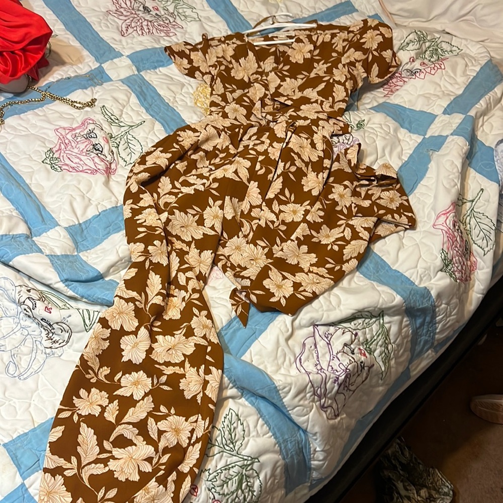 Floral jumper WITH POCKETS